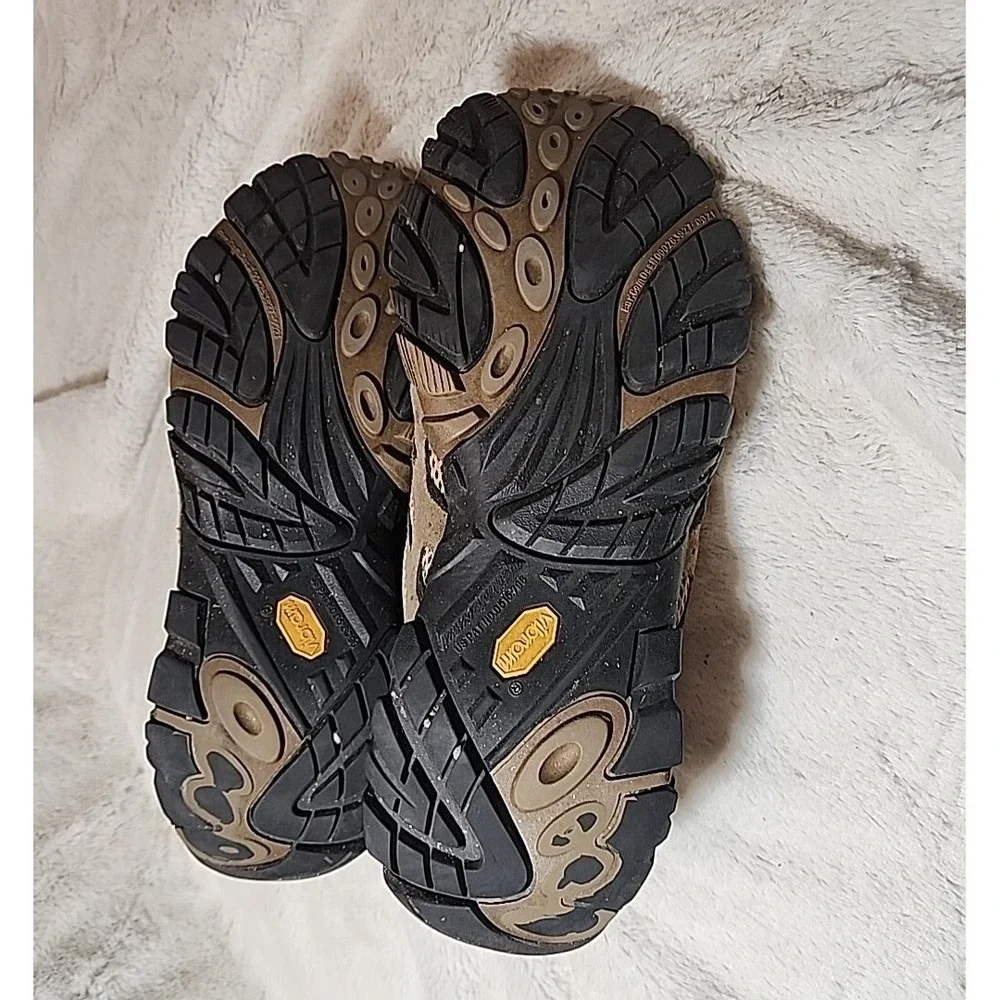 Merrell Shoes Boots Ventilator Vibram Hiking Waterproof Leather‎ MENS Size 11.5